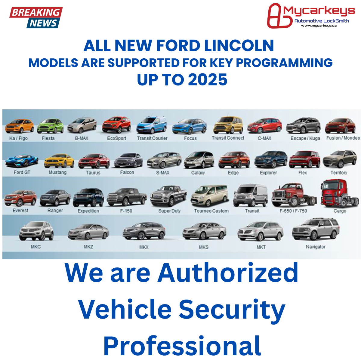 2022 2023 2024 ford spare car key replacement in windsor ontario